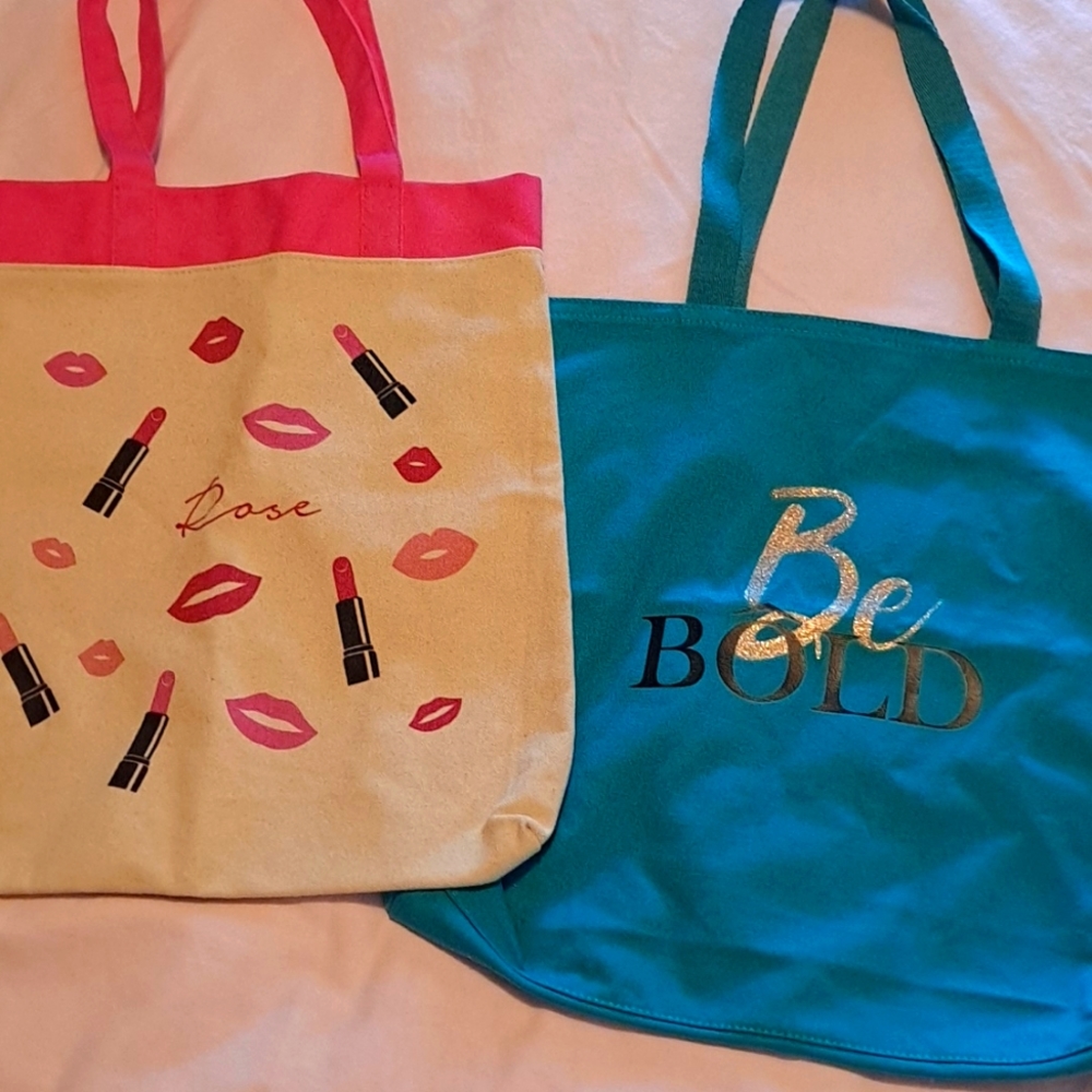 2 Lancome Reusable Shopping Bags